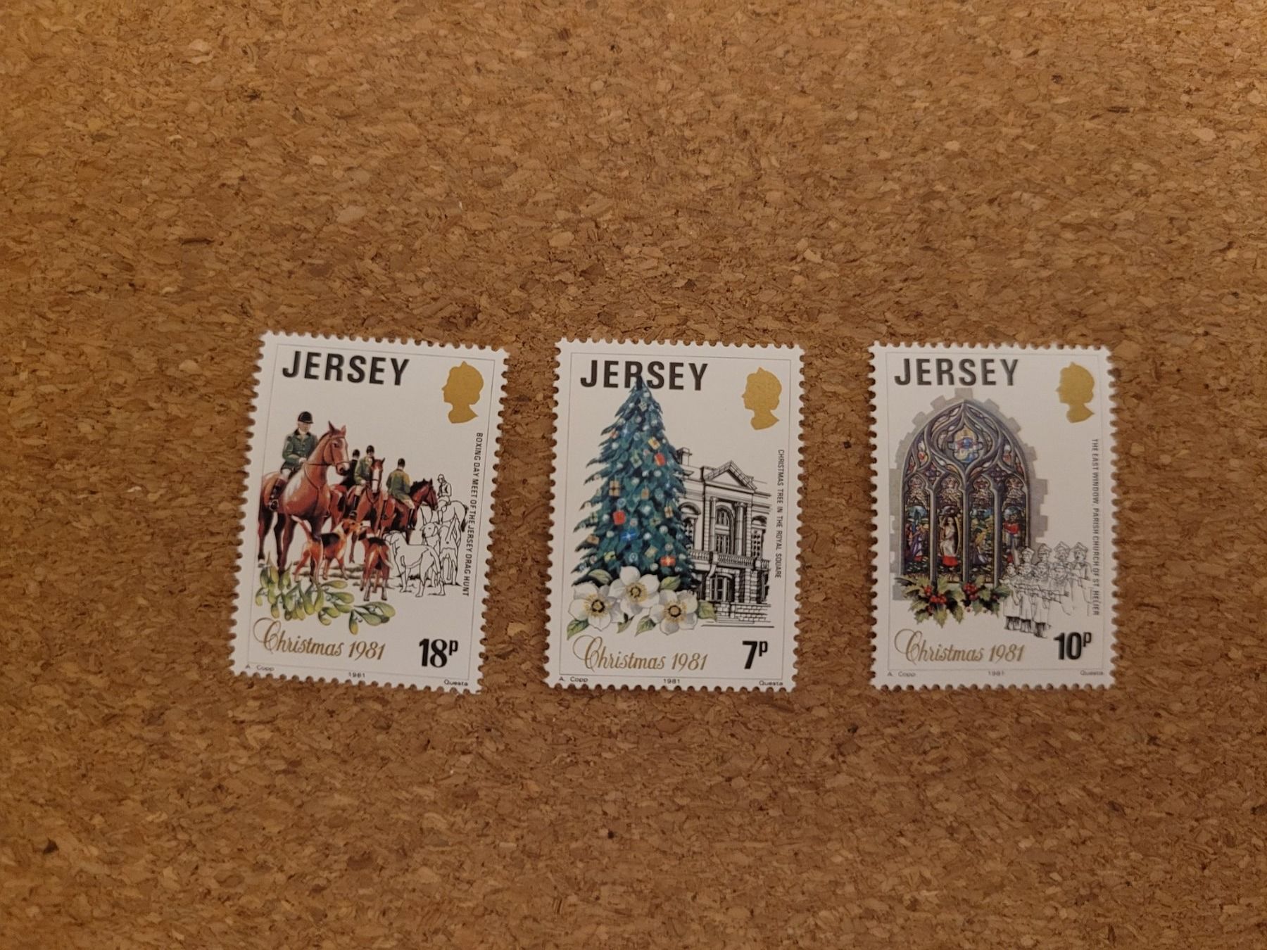 Tous les timbres: Marken Jersey – D'occasion à Inwil par Flower2325