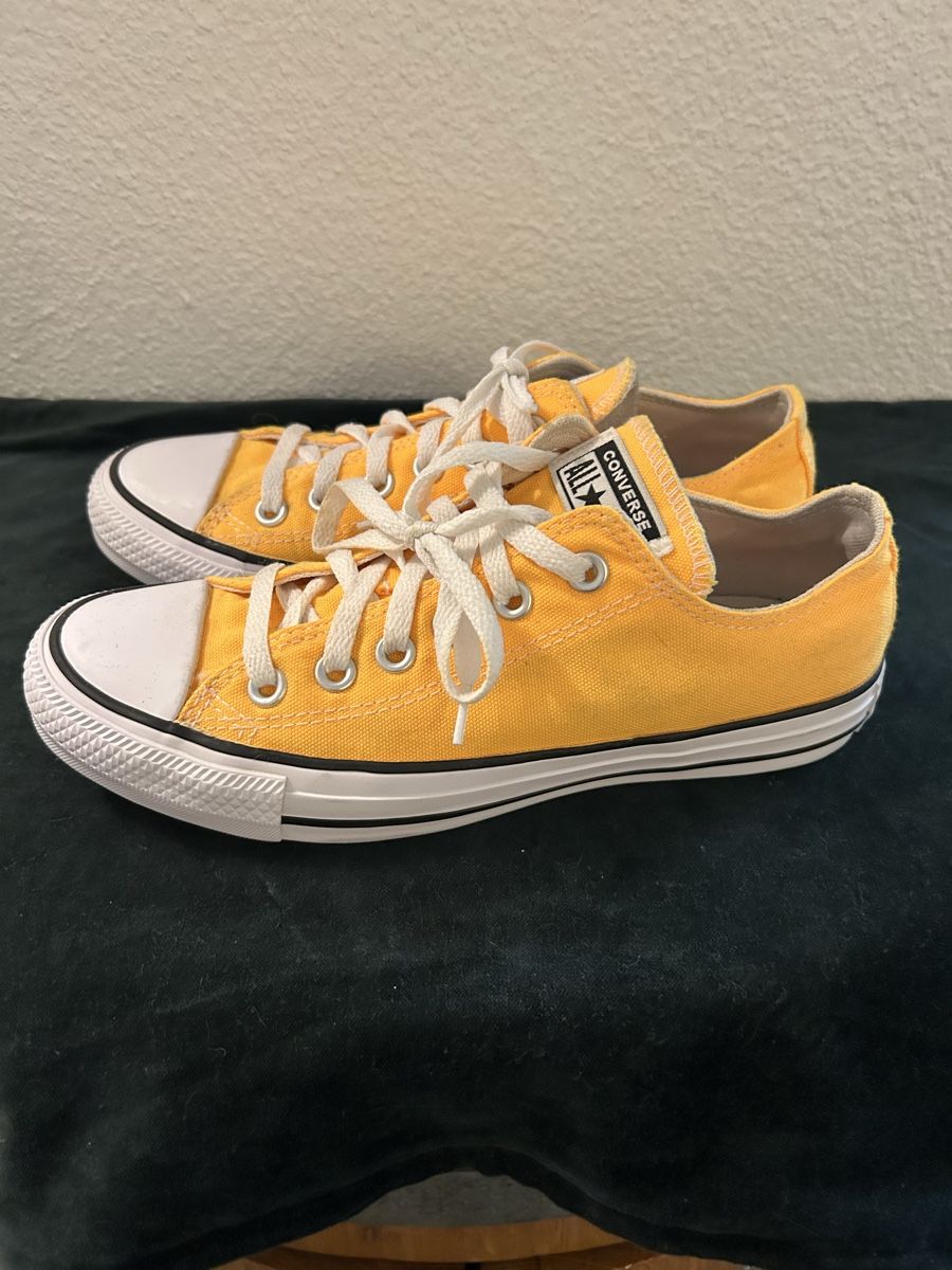 Converse Herrenschuhe: Converse All Star Sneaker,   37.5 orange, TOP – Neu (gemäss Beschreibung) aus Zürich von LeaMilj 3