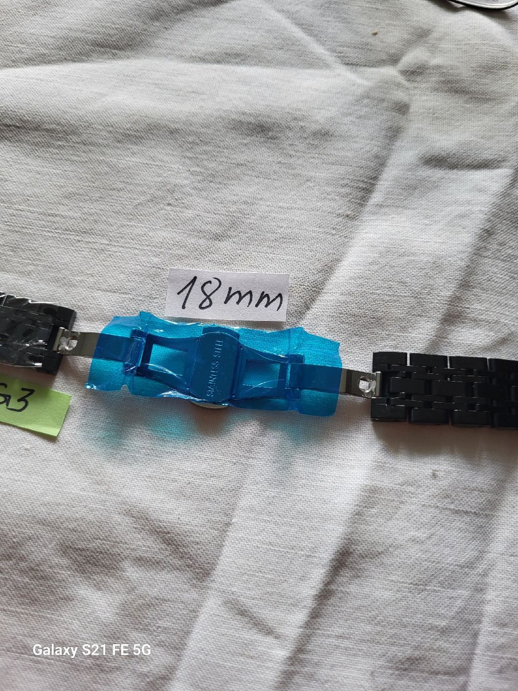 Armbänder & -reifen: 18mm, Uhrenarmband, schwarz,universale – Neu und originalverpackt aus Riehen von tamola67 3