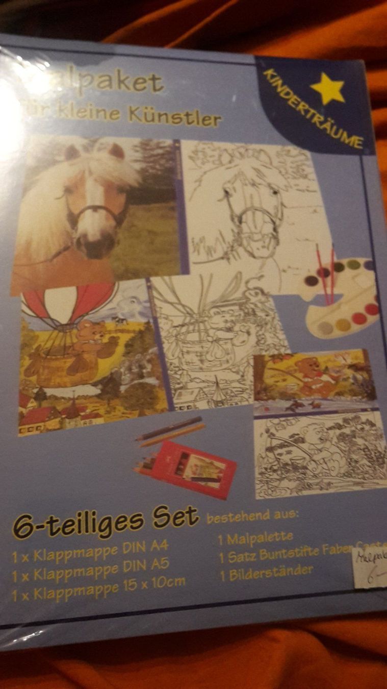 Kit bricolage: Malpaket Kinderträume – Nuovo e nell'imballaggio originale da Schwarzenburg venduto da Flamingo07
