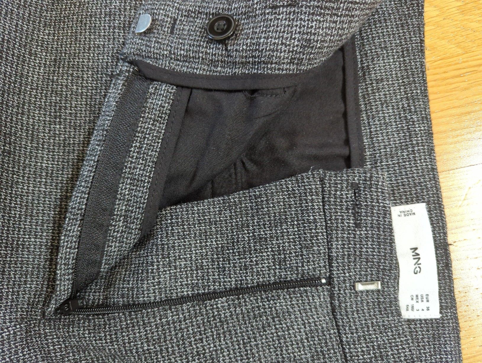 Mango Hosen: MNG Hose Stoffhose grau Grösse 36 neu – Neu (gemäss Beschreibung) aus Winterthur von Glauriane 2