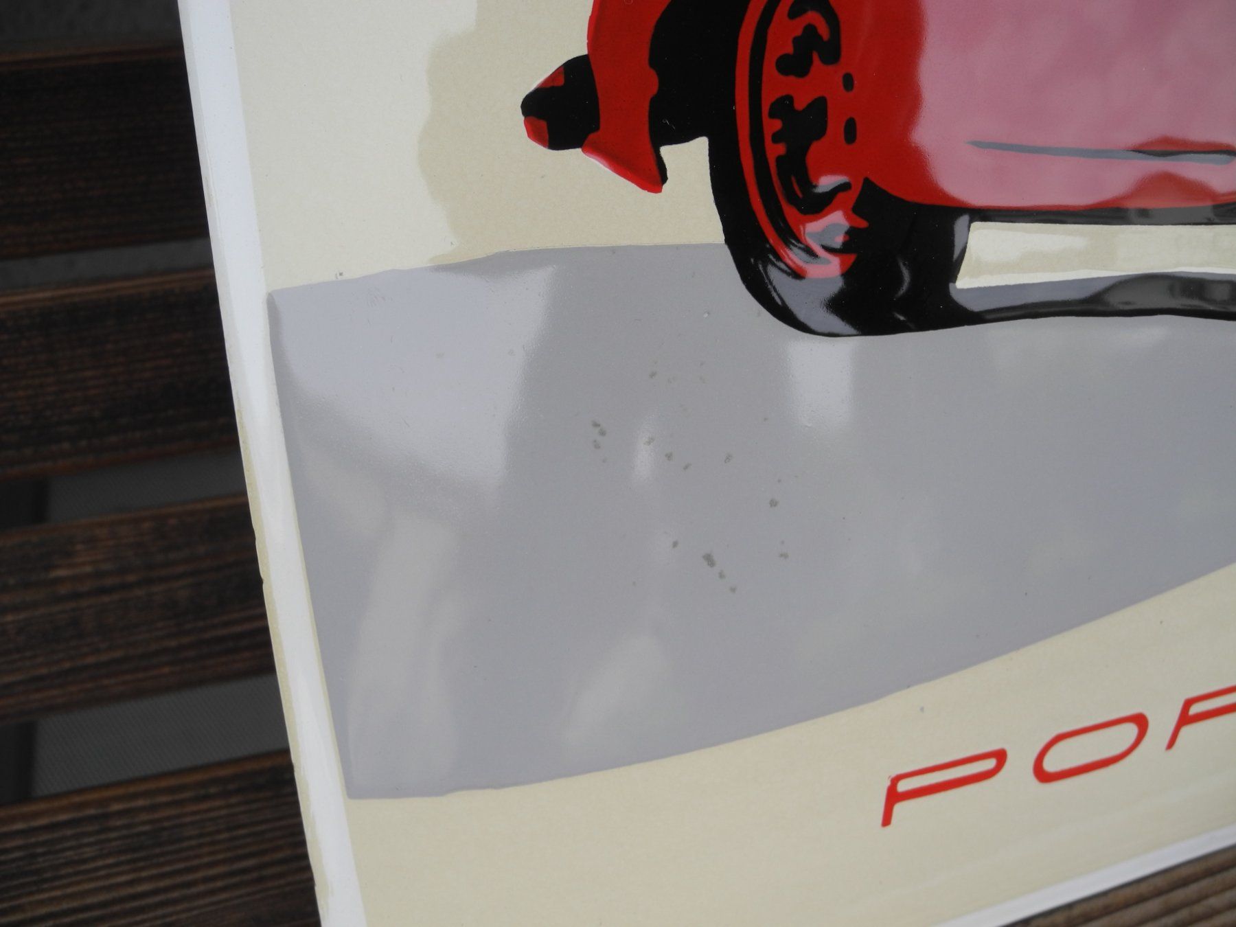 Porsche Insegne: PORSCHE EMAILSCHILD – Usato da Reinach AG venduto da Huckleberrysix 3