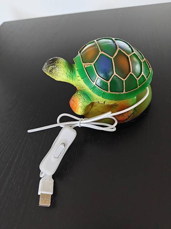 Lampade: Lampe de table tortue neuve – Nuovo e nell'imballaggio originale da Ecublens VD venduto da oomari 1