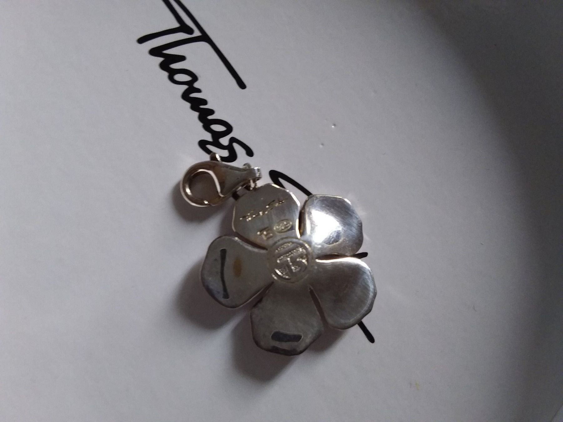 Thomas Sabo Anhänger: Thomas Sabo Anhänger Blume rot – Neu (gemäss Beschreibung) aus Zuerich von SaTs-43 1