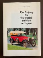 Anfang des Automobil-Verkehrs in Luzern