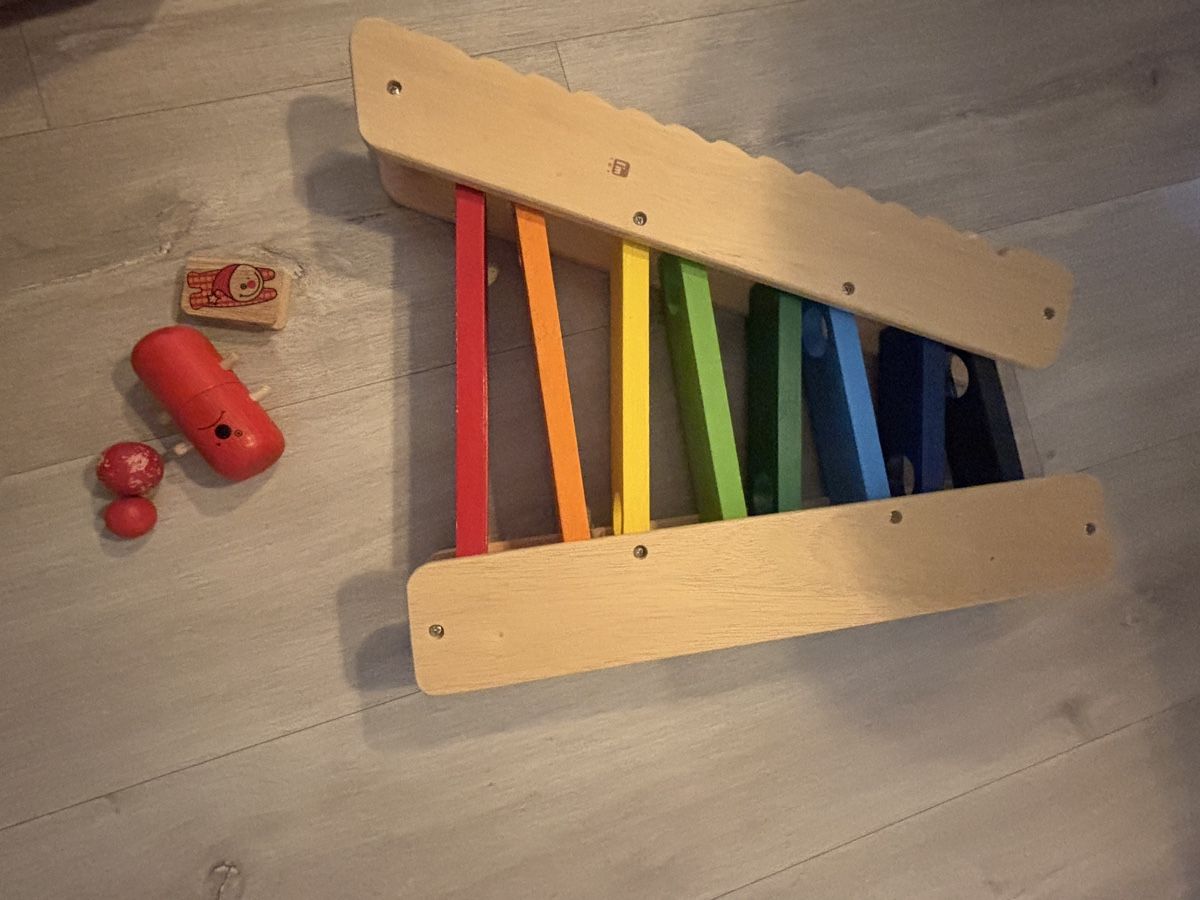 Jouets: Holzkugelbahn, Murmelbahn, Kugelbahn – D'occasion à Erlinsbach SO par flick20