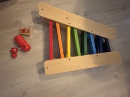 Holzkugelbahn, Murmelbahn, Kugelbahn