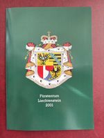 Rare collection de timbres Liechtenstein 2001