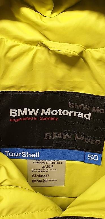 Giacche: BMW Motorradjacke Tour Shell 50 – Usato da Hünenberg venduto da Rzirkon 3