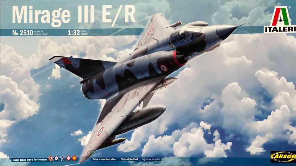 Mirage III E/RS in 1/32 mit Decals für CH-Luftwaffe (Neu und ...