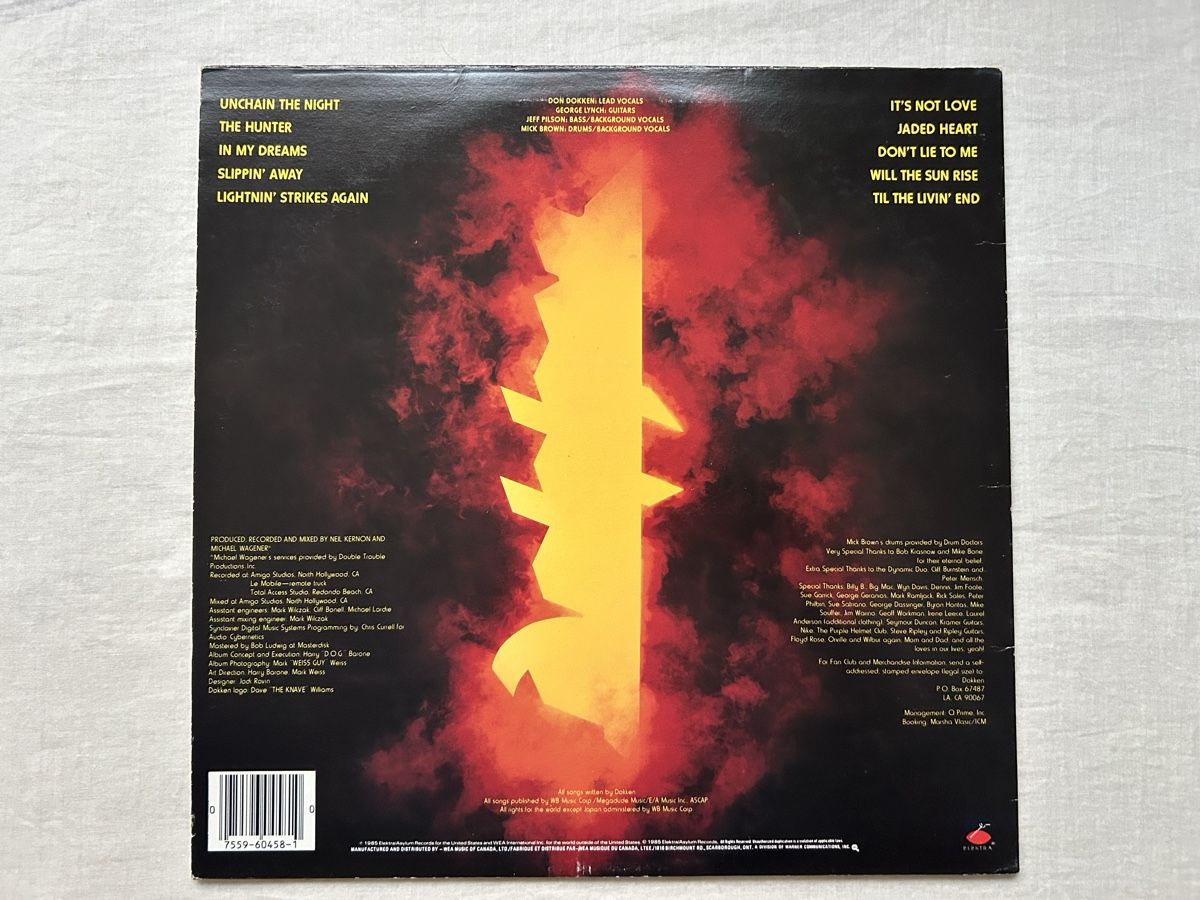 Schallplatten: Dokken / Under Lock And Key 1985 – Gebraucht aus Genève von NipponiaNippon 4