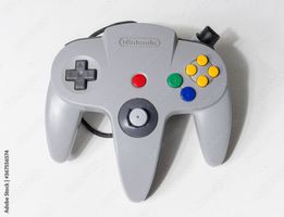 2 Nintendo 64 controller grau, neu (nicht original Nintendo)