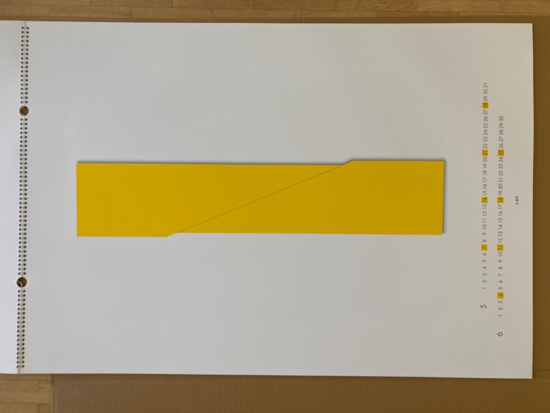 Calendari: Honegger Gottfried, Kunst- Kalender 2000, 99 x 69cm – Nuovo e nell'imballaggio originale da Chur venduto da Spuntz1 6