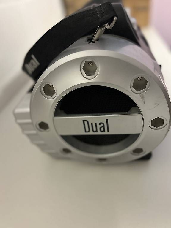 Dual Lettore multimediale portatile: Dual Ghettoblaster mit iphone 4 anschluss – Usato da Hildisrieden venduto da Frentz 4