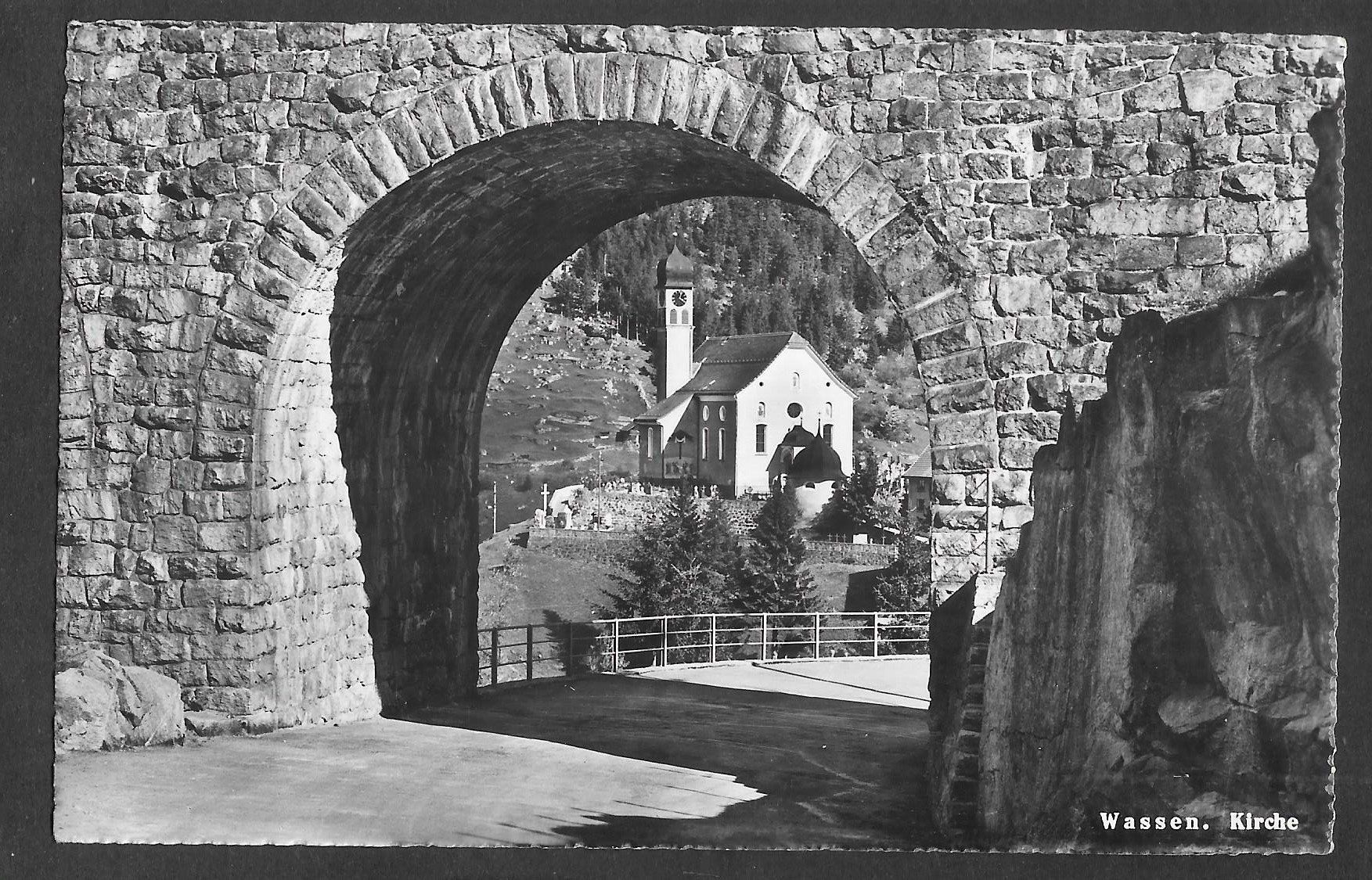 Cartoline postali: Wassen Kirche – Usato da Olten venduto da clotaldi