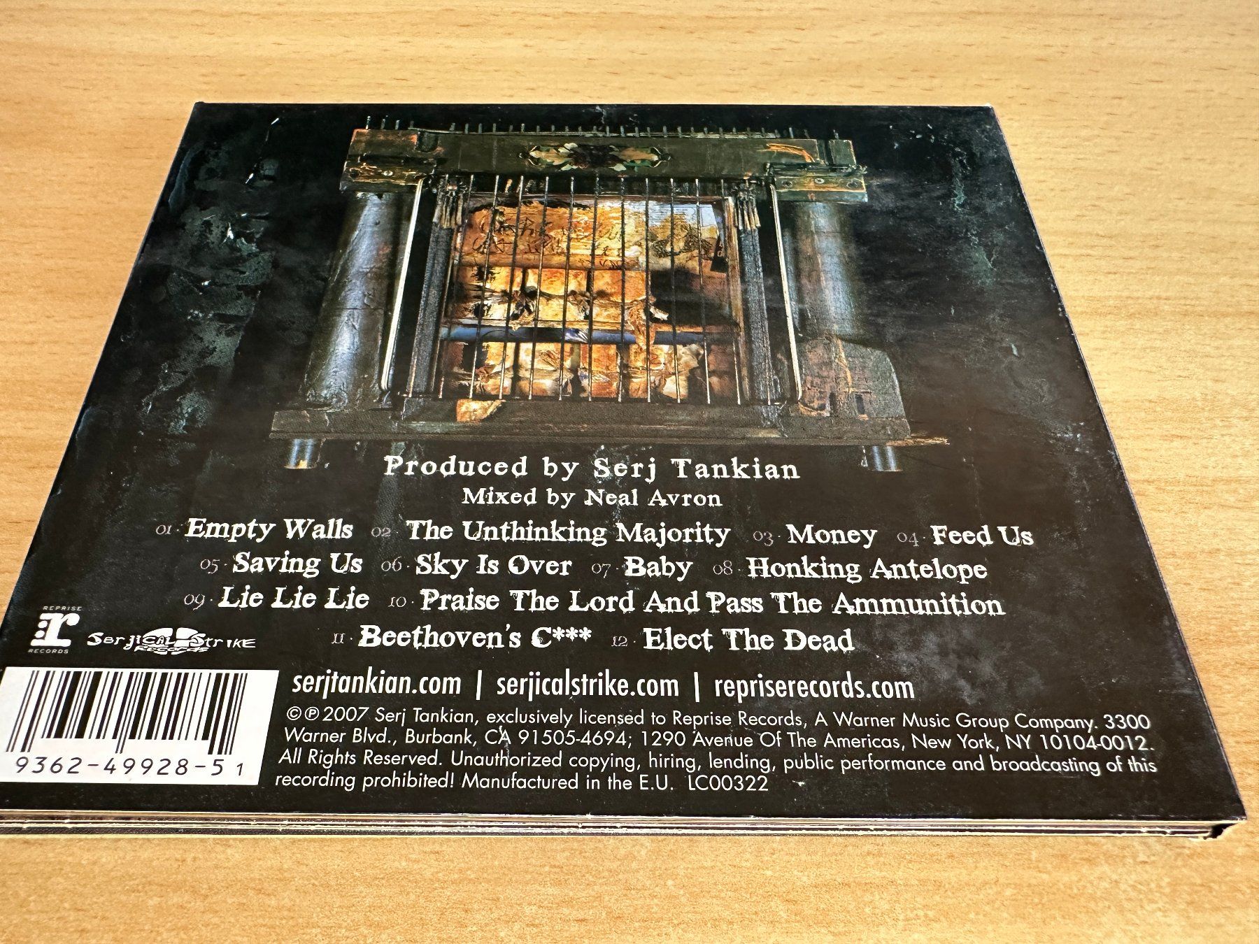 CDs: Serj Tankian – Elect The Dead – D'occasion à Rikon im Tösstal par Alpenmutz 1