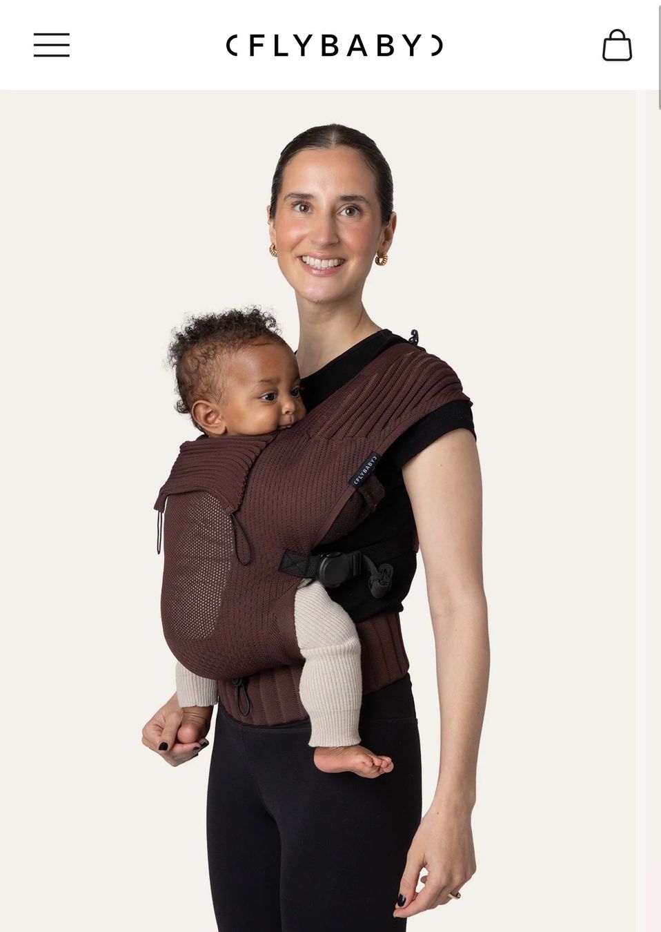 Flybaby Bauch- & Rückentragen: Flybaby Trage – Gebraucht aus Oberwil-Lieli von kev_vm5v 4