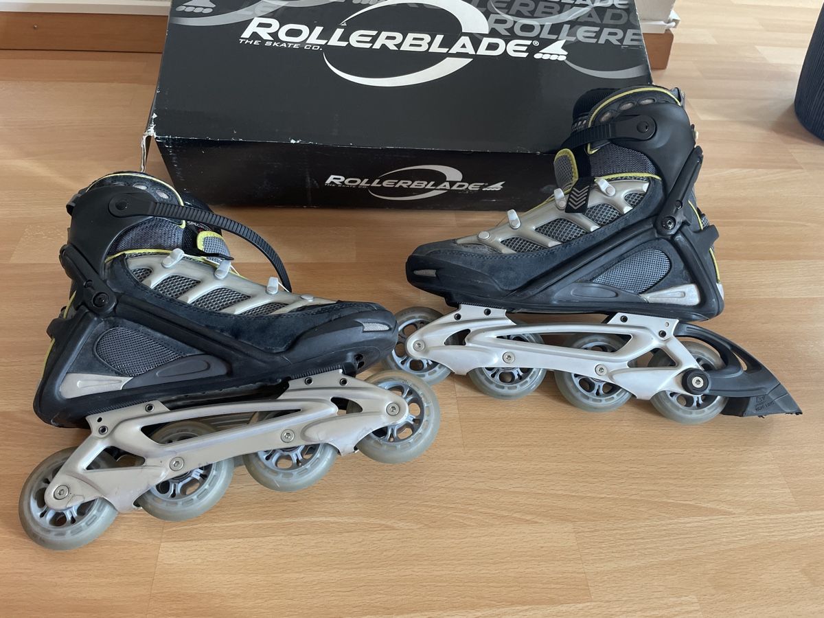 Pattini in linea & Pattini a rotelle: Rollerblade Inline Skates Aero 9 Grösse 42.5 – Usato da Umiken venduto da Abyss3 5