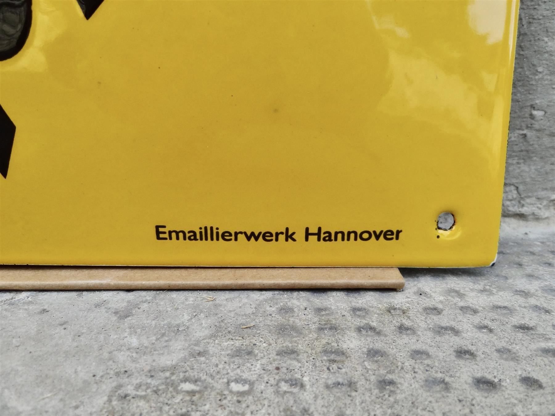 Insegne: TOLLES REKLAME EMAILSCHILD LEGO – Usato da Kerzers venduto da bottlesandboxes 3