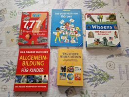 Bücherkonvolut Wissensbücher Kinder