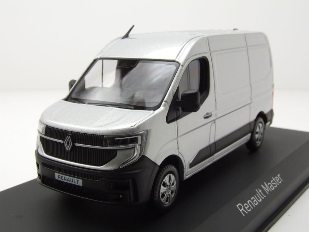 Renault Modellautos: Renault Master IV E-Tech seit 2024 silber met. / schwarz – Neu und originalverpackt aus Gerlafingen von espero88