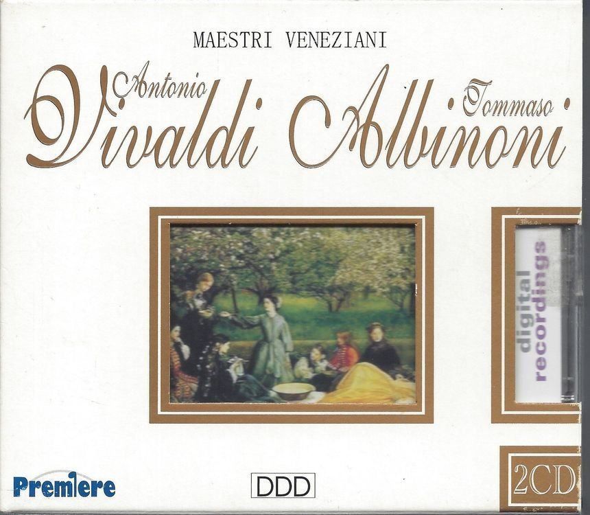 CD: Ensemble Ars Antiqua VIVALDI ALBINONI 2CD – Usato da Kandergrund venduto da Sososo 1