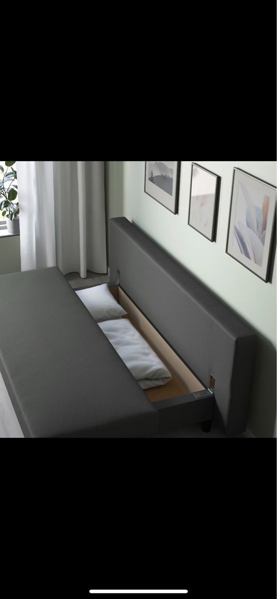 Ikea Divani: Bettsofa Farbe Anthrazit – Usato da Langnau i. E. venduto da lelliot 8