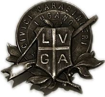 Abzeichen,Ticino-Lugano, Civici Carabinieri