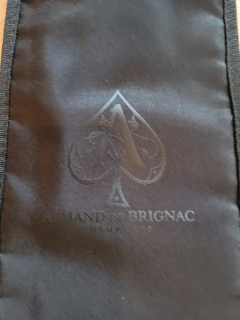 Armand de Brignac Champagner Tasche schwarz neuwertig