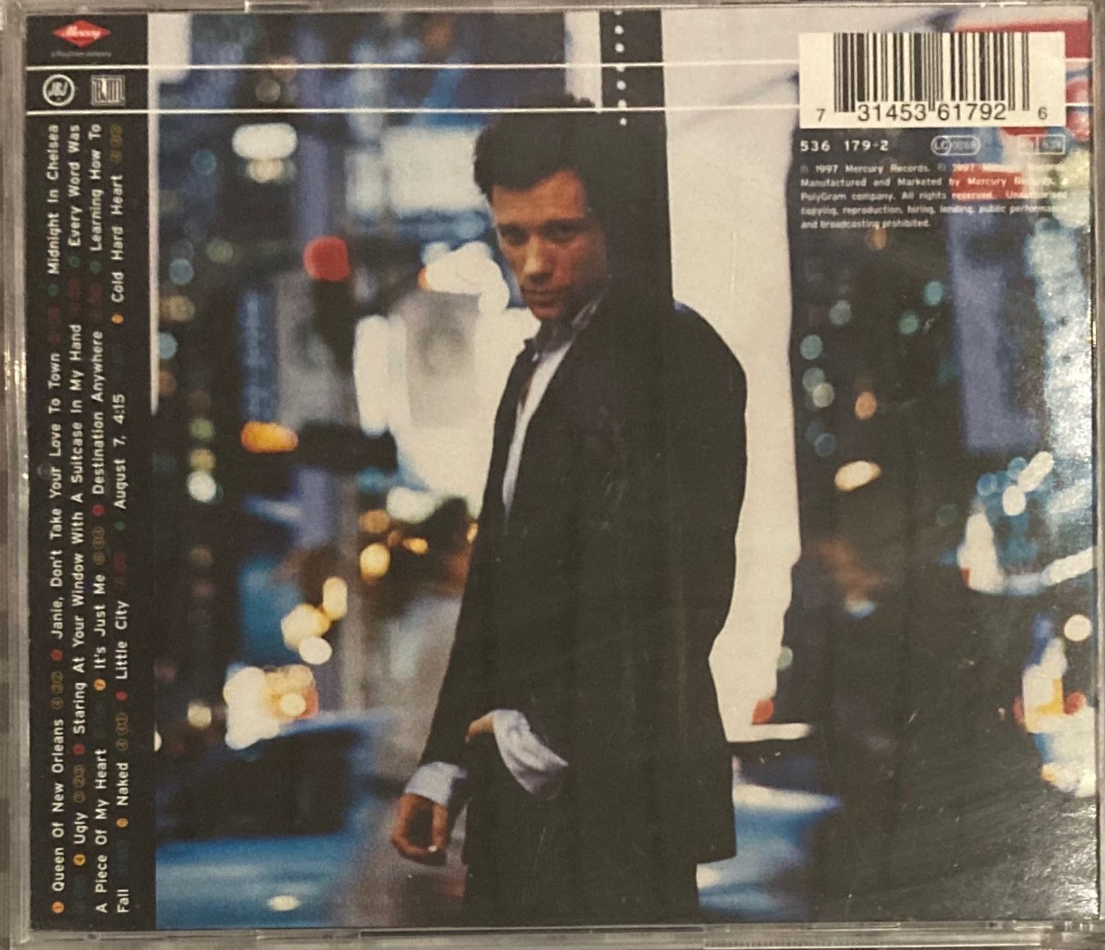 CD: JON BON JOVI - DESTINATION ANYWHERE – Usato da Poliez-Pittet venduto da Newtown-Records 1