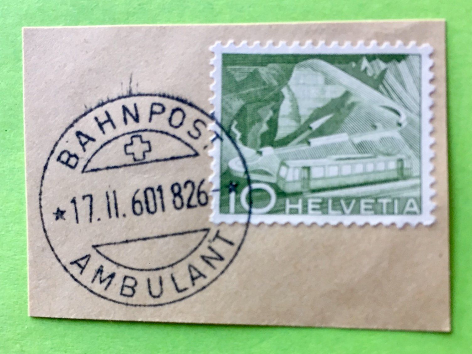 Alle Briefmarken: Nr.299 Technik und Landschaft 1949 mit Stempelt    – Gebraucht aus Aarau von Billa007