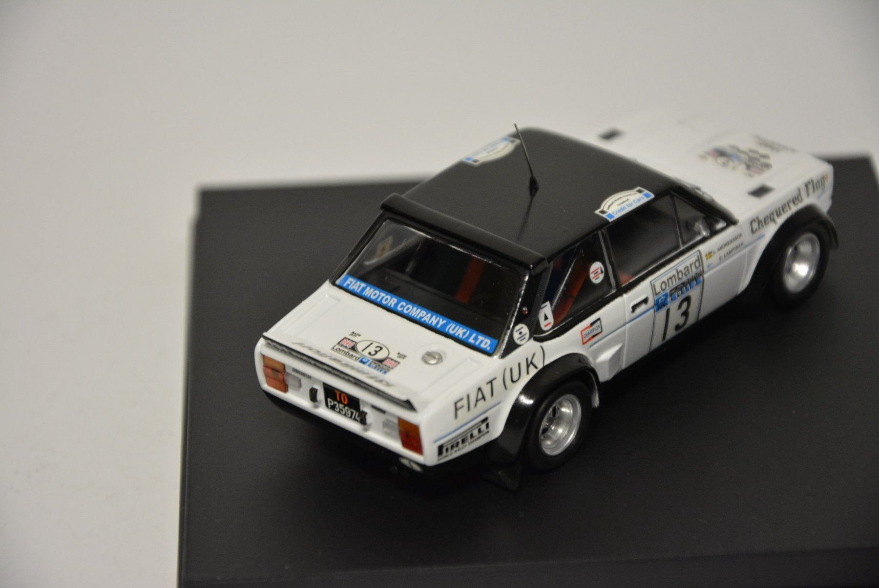 Fiat Modellautos: Fiat 131 Abarth 7th R.A.C. 1977 , 1:43 – Neu und originalverpackt aus Goldach von Feivel9 5