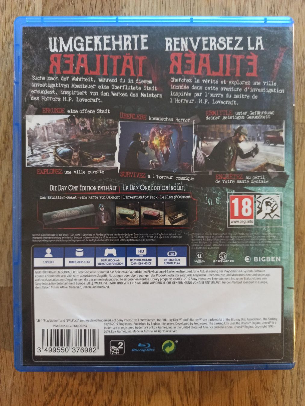 Giochi: Sinking City Day One PS4 / PS5 – Usato da Oberweningen venduto da mar_87mx 1