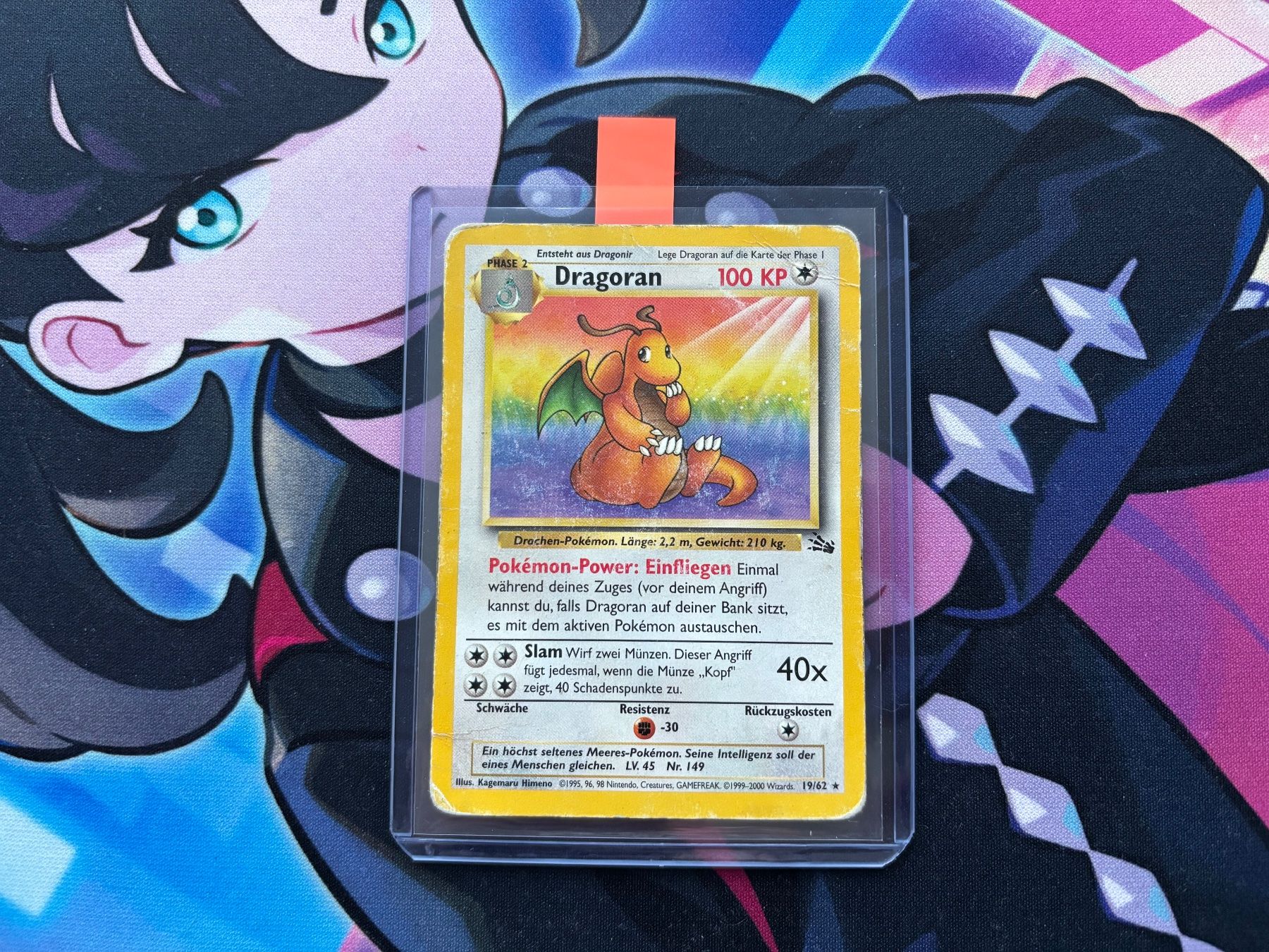 Pokémon Carte collezionabili: 2000 POKEMON Dragoran Fossil 019 – Usato da Wilen (Sarnen) venduto da Seeungeheuer