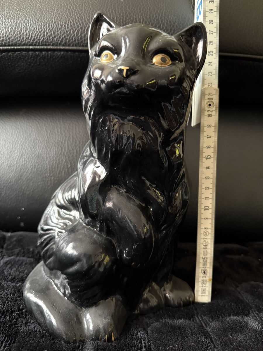 Statuette: Drei Katzen schwarz – Usato da Biel/Bienne venduto da Katja01112 1