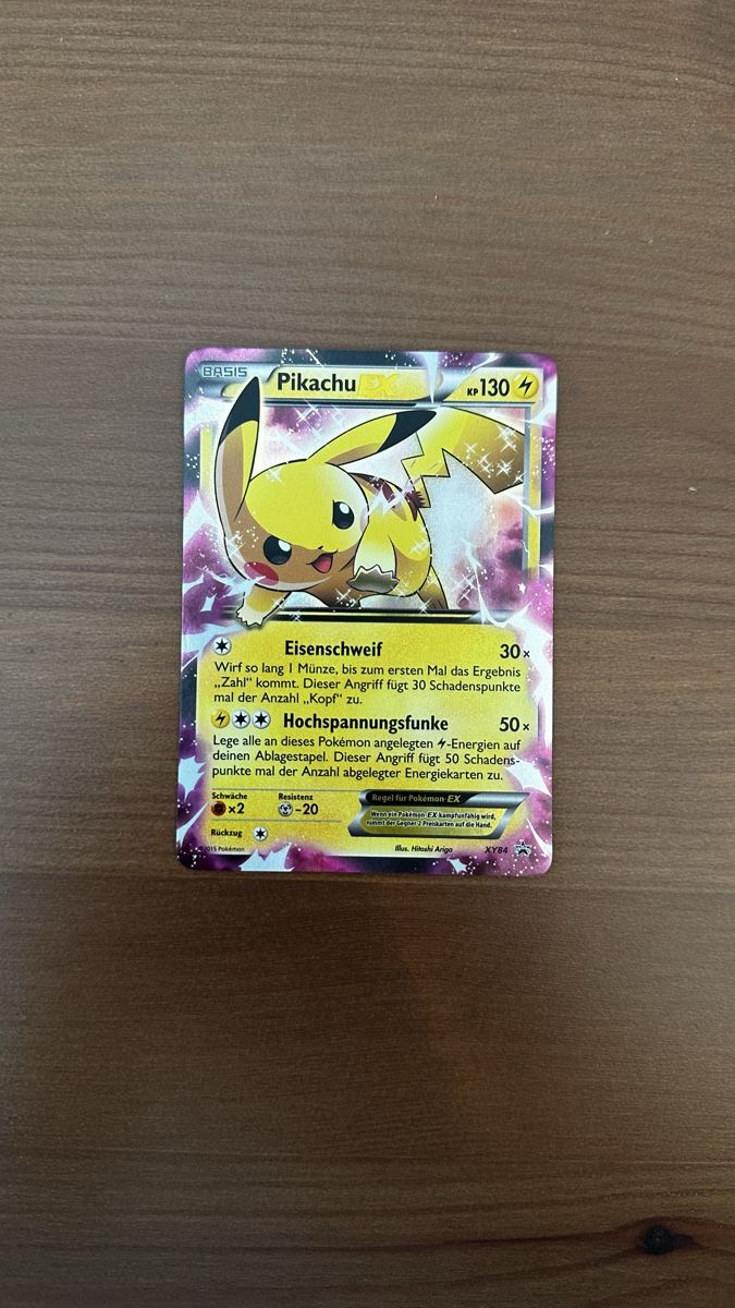 Pokémon Carte collezionabili: Pikachu Promo – Usato da Zollikofen venduto da Pasfah