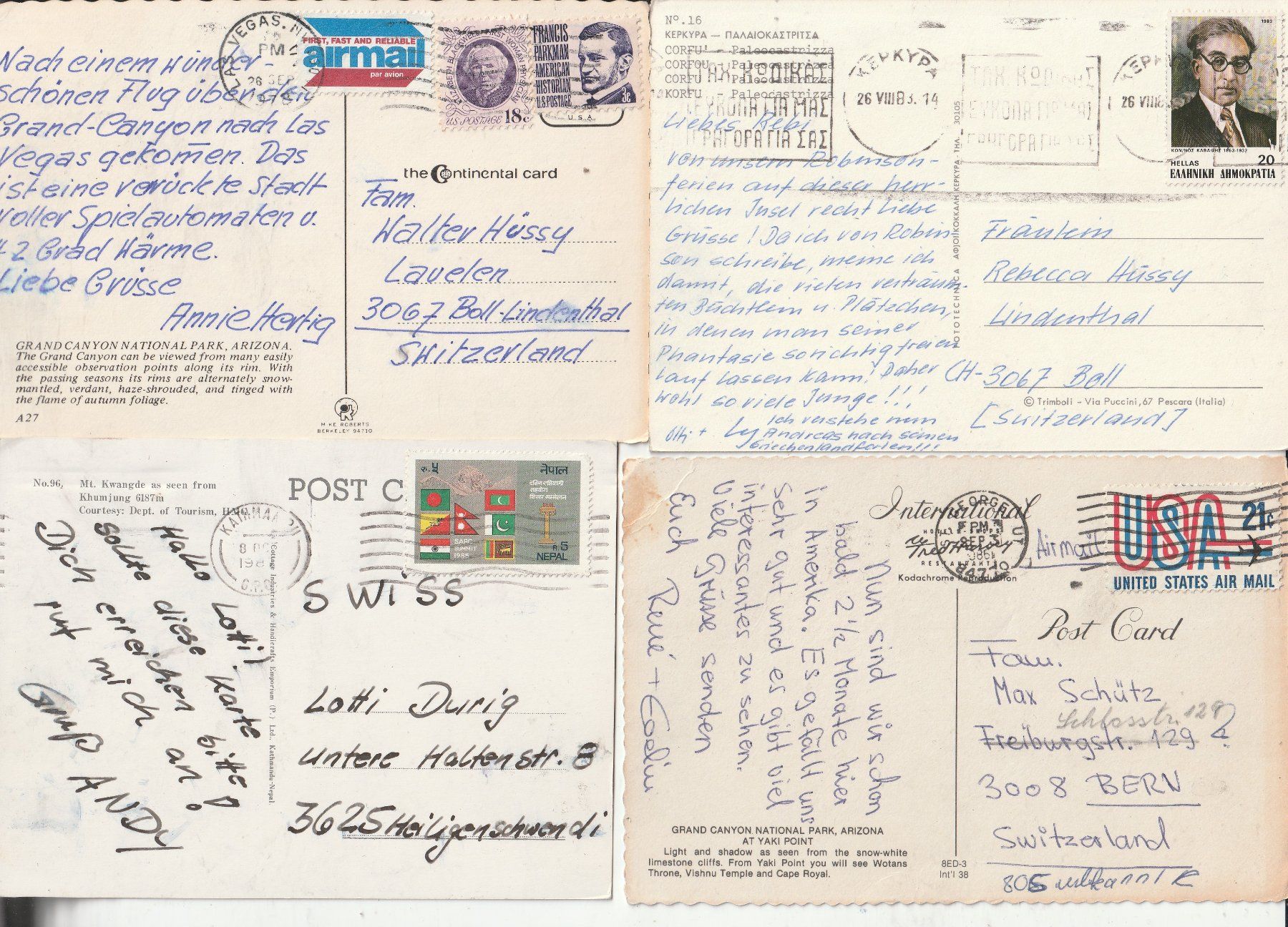 Cartes postales: 20 Karten Weltweit – D'occasion à Lumbrein par made02 9