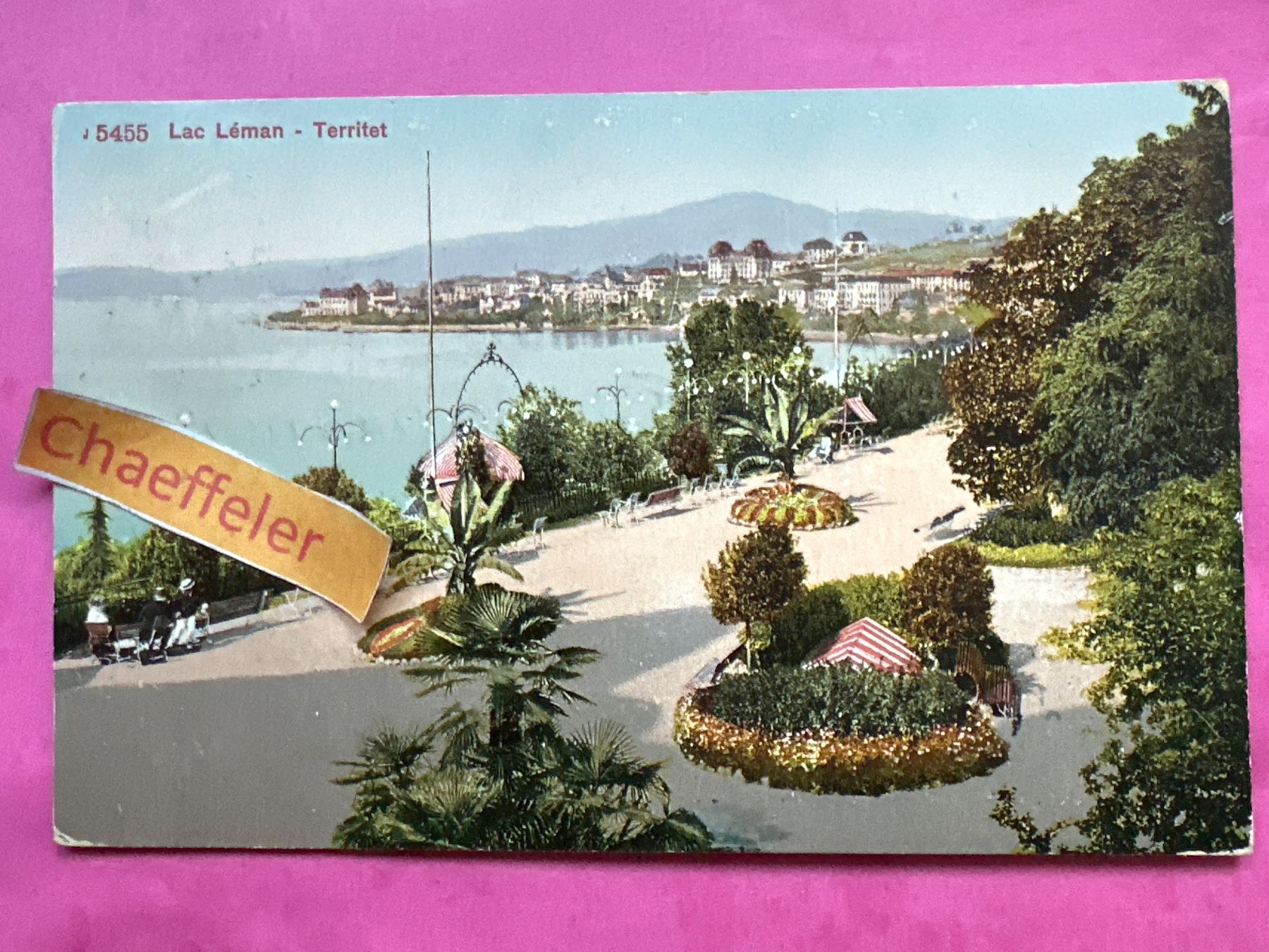 Cartes postales: 1910. j 5455 Lac Léman - Territet – D'occasion à Zürich par Chaeffeler