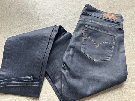 Levi's, Gr. 26, Demi Curve, Skinny Jeans, Dunkelblau