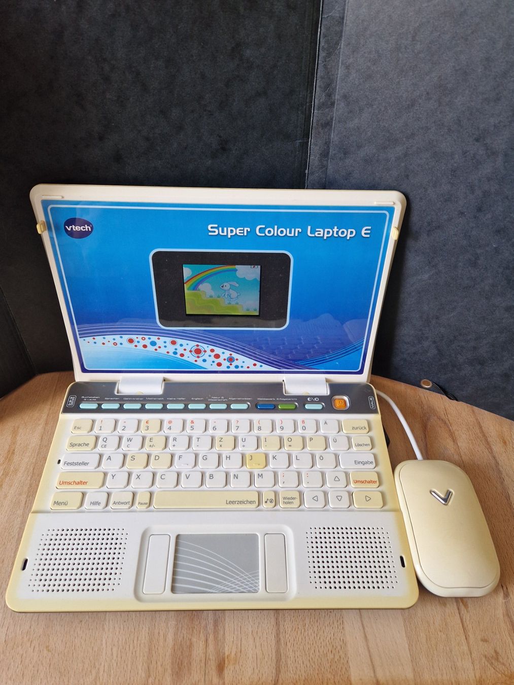 Vtech Jouets: VTech Super Colour Laptop E Lerncomputer, guter Zustand – D'occasion à Nänikon par kriki