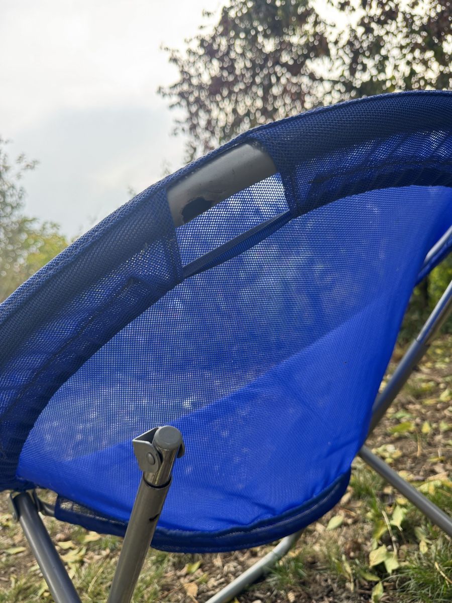 Sessel: Blauer Sessel/Hocker – Gebraucht aus Zürich von lionsk 1