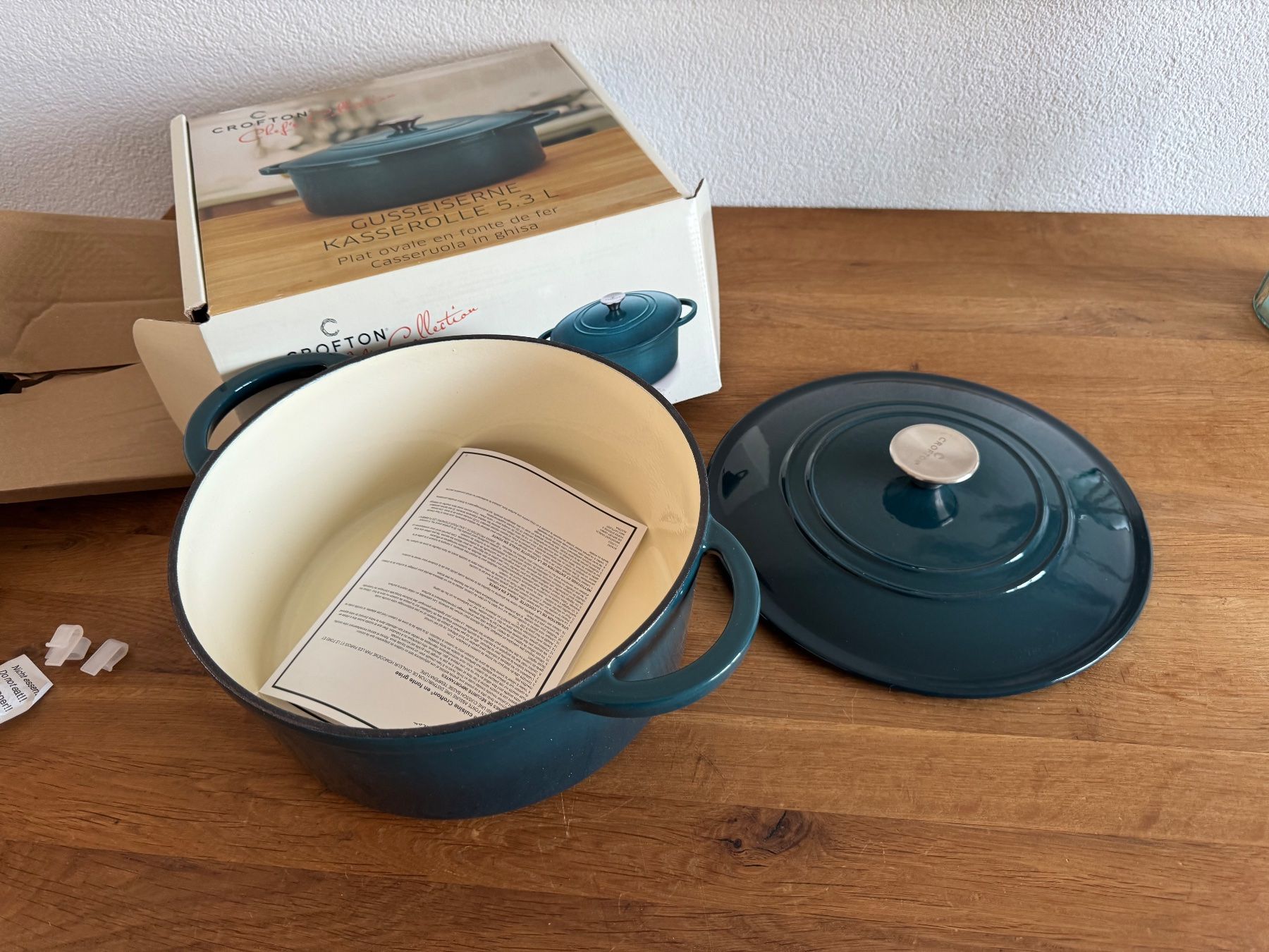 Pentole: Crofton Gusseisen Casserole – Nuovo e nell'imballaggio originale da Frauenfeld venduto da lind11 1