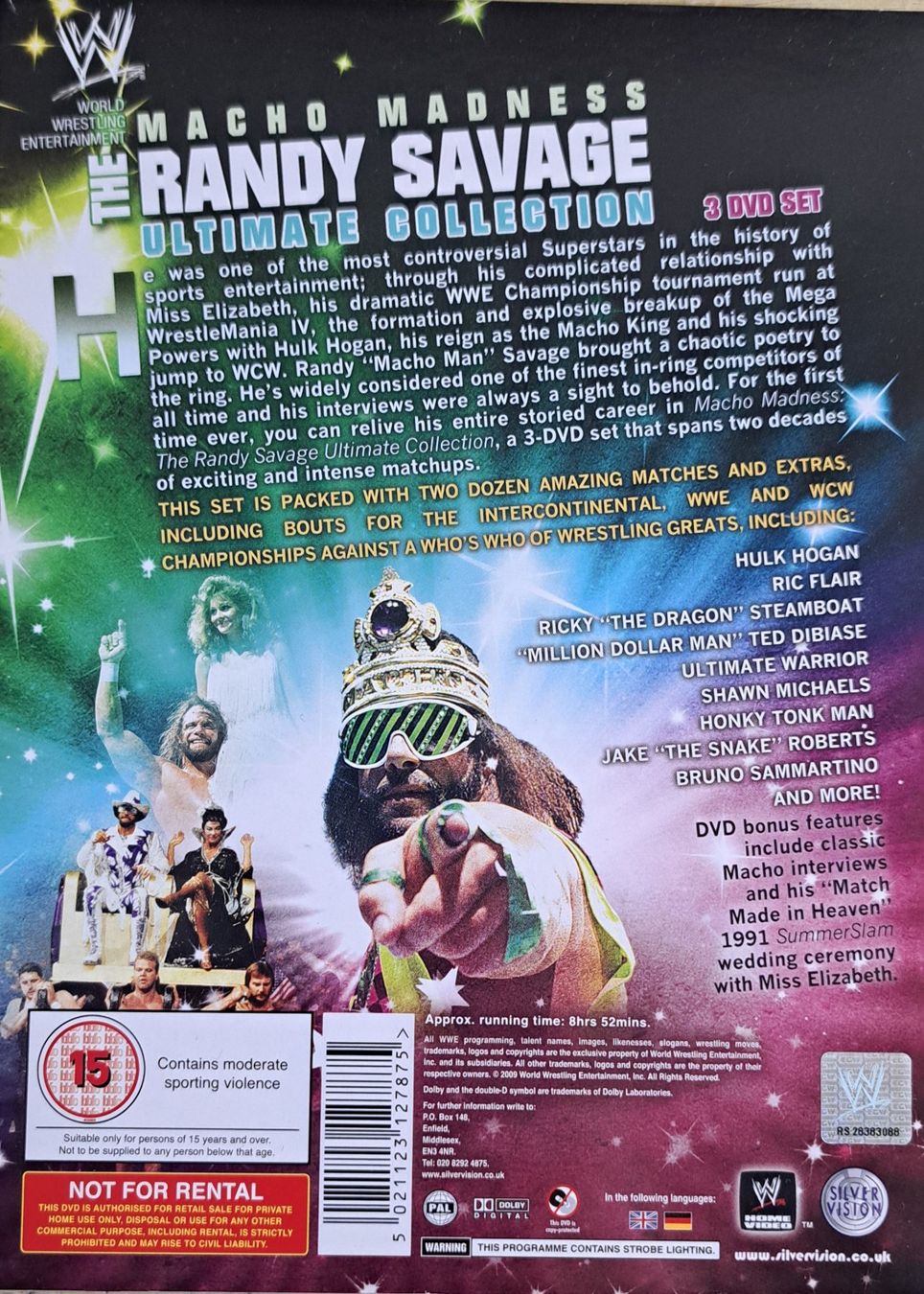 Alle DVDs: Macho Man Randy Savage Ultimate Collection - 3 DVD Set – Gebraucht aus Reiden von Hollywood2 1