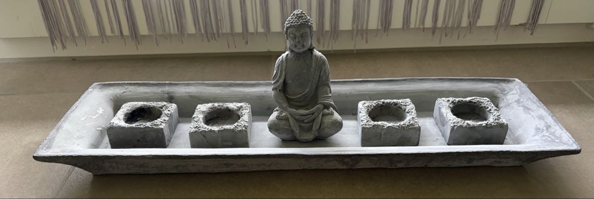 Tutte le decorazioni: Buddha Deko Set, Zen Garten, inkl. Kerzenhalter! – Usato da Bassersdorf venduto da Spunk8