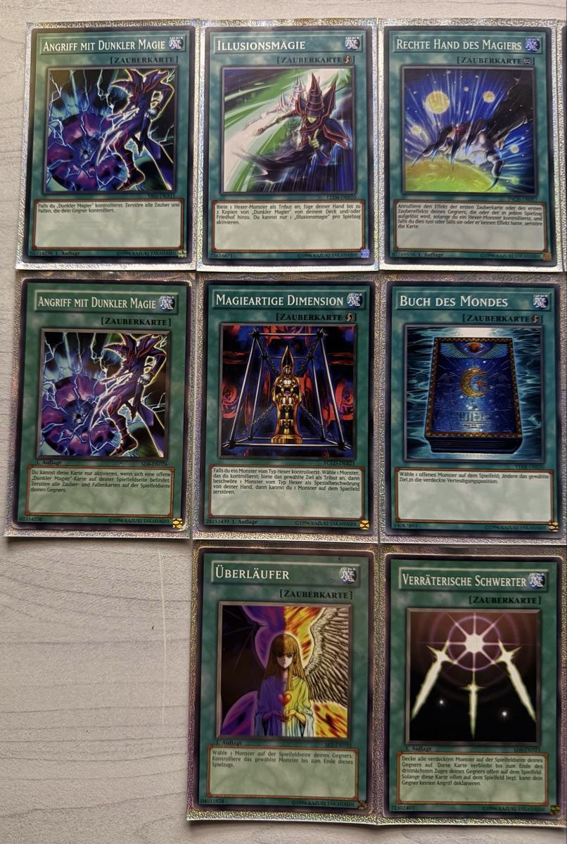 Yugioh Sammelbilder & Trading cards: Yu-Gi-Oh! Dunkler Magier - Set / 34 Karten – Gebraucht aus St. Margrethen SG von Burim. 4