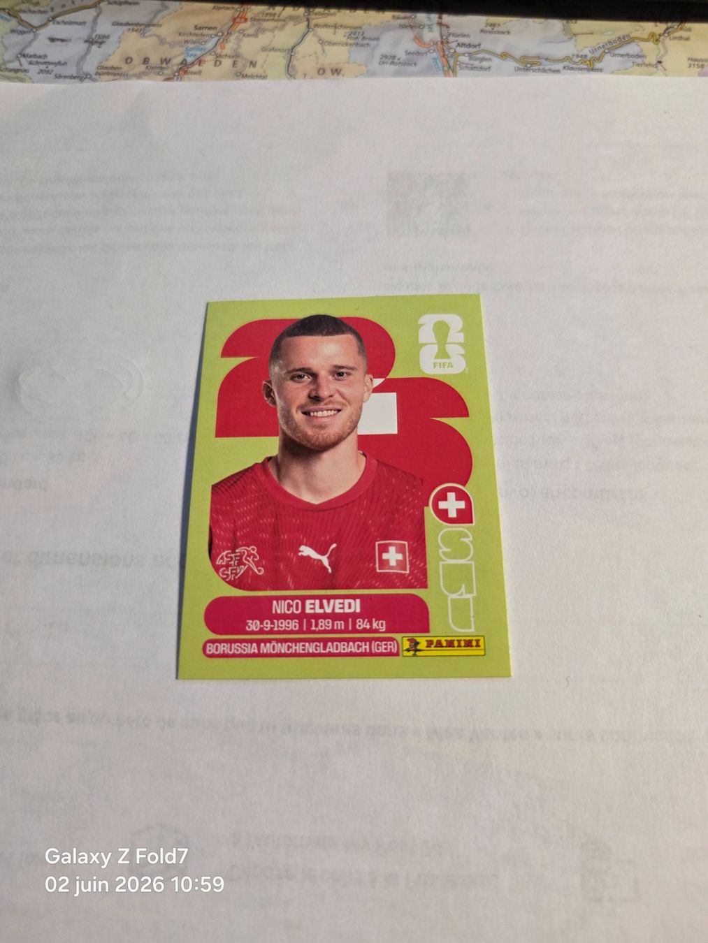 Panini Carte collezionabili: Panini  2026 NICO ELVEDI SUI 6 – Nuovo (secondo la descrizione) da Grand-Lancy venduto da Seo67