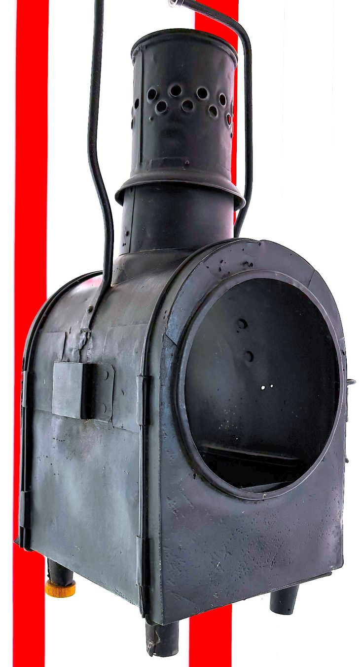 Lampade: Antike PETROL LAMPE DER CSD-59 DER CECHISCHEN STADTSBAHN – Usato da Ipsach venduto da locky55 1