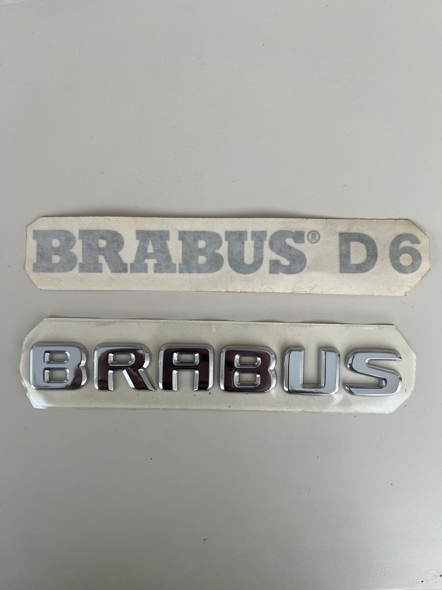 Sticker: Brabus Schriftzug und Sticker – Usato da Riehen venduto da Lupo1277