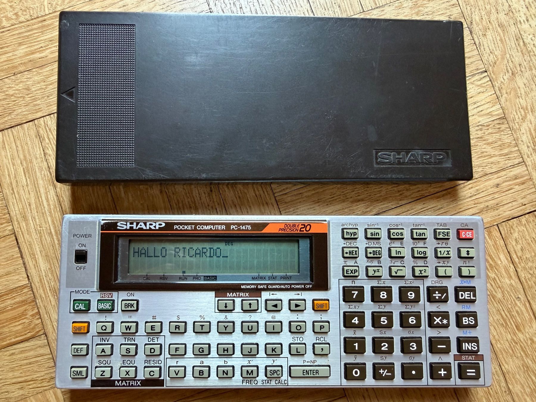 Sharp Taschenrechner: Sharp Pocket Computer PC-1475 – Gebraucht aus Adliswil von synchrot