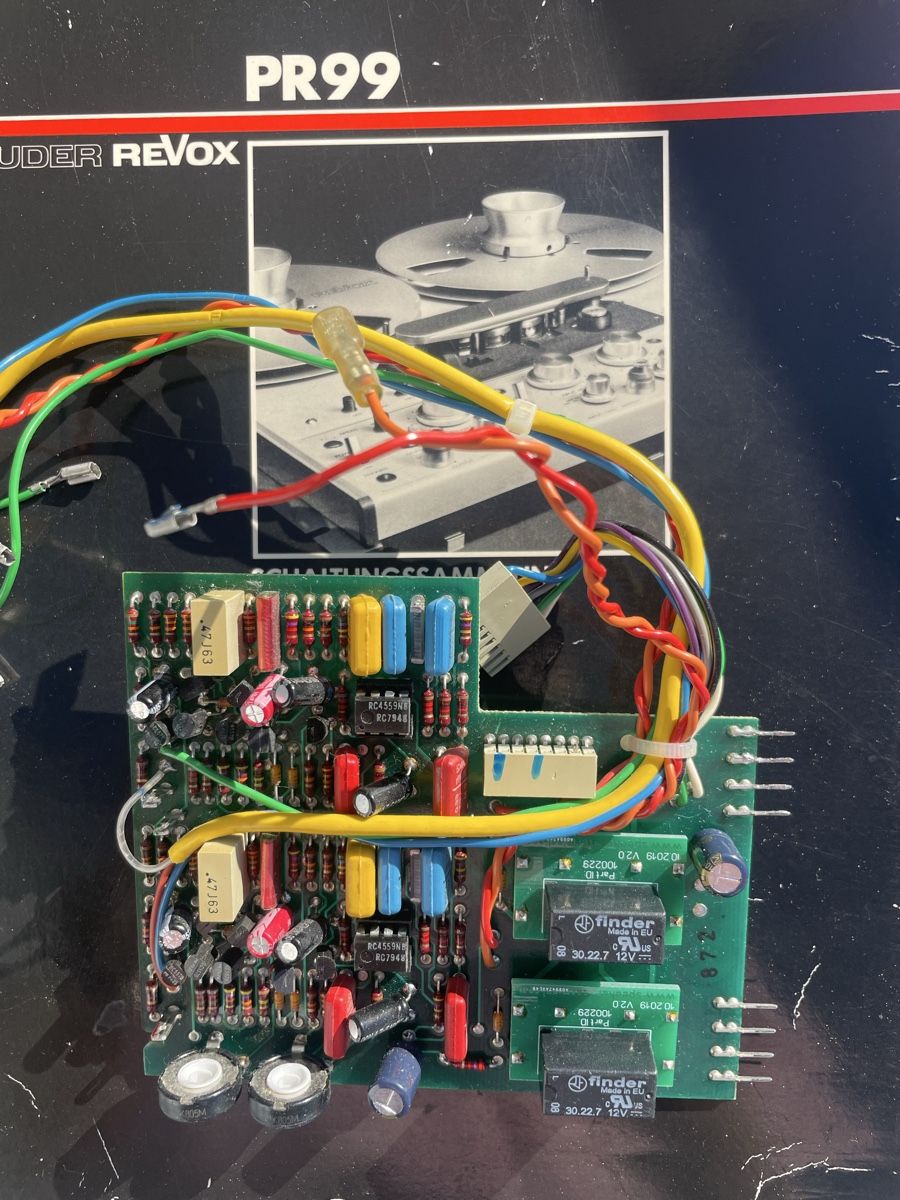 Revox Apparecchi a nastro: Revox PR99 Synchkarte – Usato da Zollikon venduto da Dynaphon 2